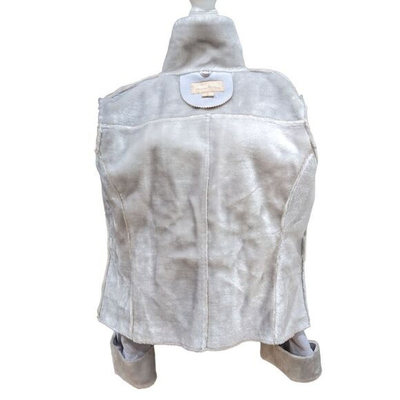 Juliano Celini Women's Suede Faux Leather Jacket Size XL - Picture 8 of 11